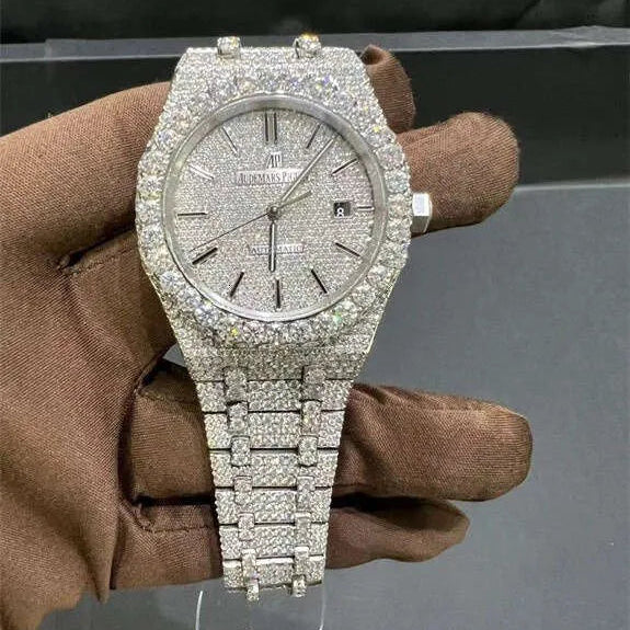 Iced Out VVS Moissanite Watch (Bust Down AP Edition)