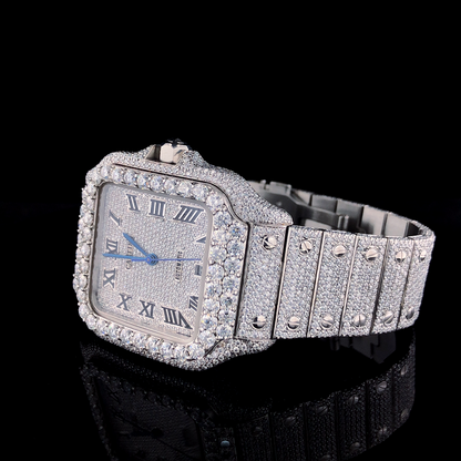Iced Out VVS Moissanite Watch (Bust Down Cardi Edition)