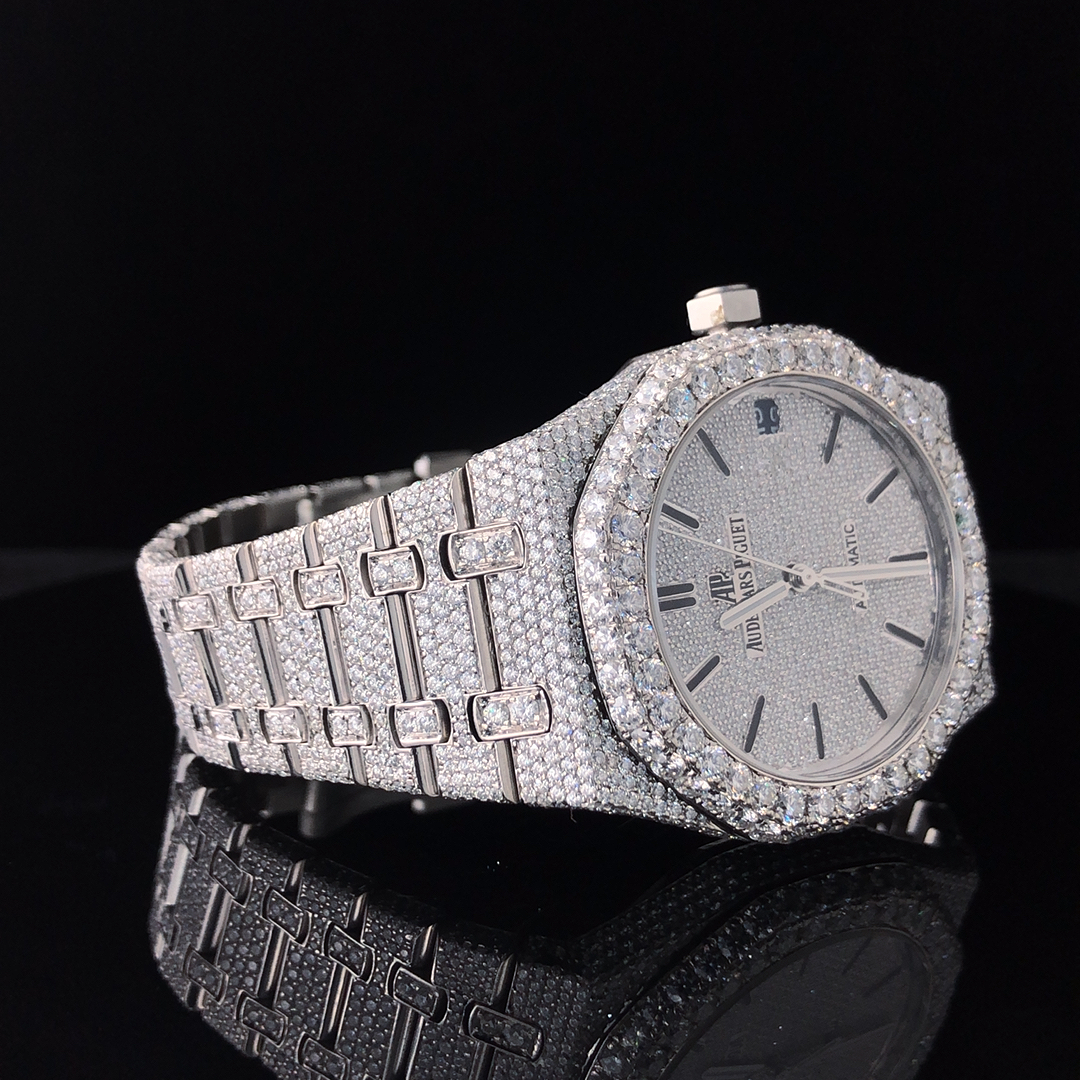 Iced Out VVS Moissanite Watch (Bust Down AP Edition)