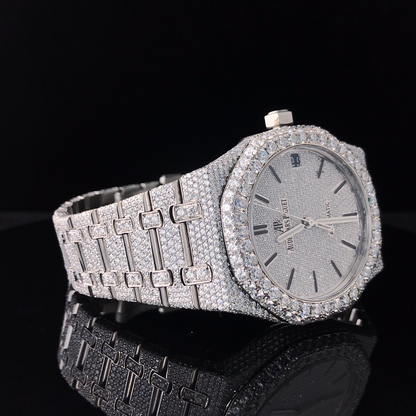 Iced Out VVS Moissanite Watch (Bust Down AP Edition)